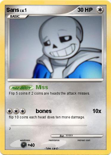 Pokemon Sans