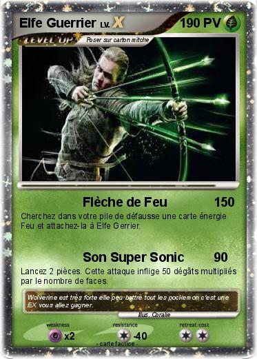 Pokemon Elfe Guerrier