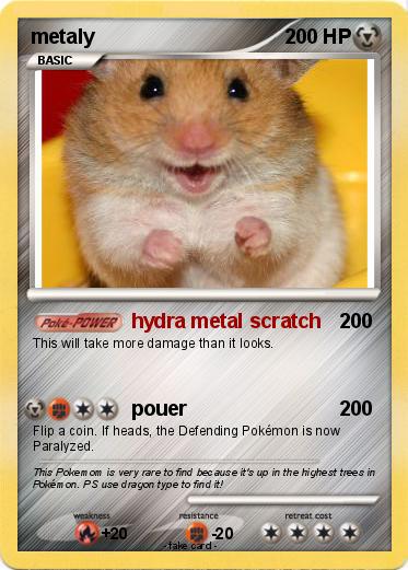 Pokemon metaly