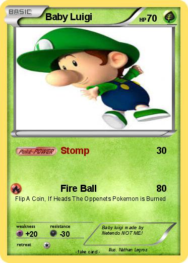 Pokemon Baby Luigi