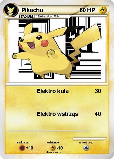 Pokemon Pikachu