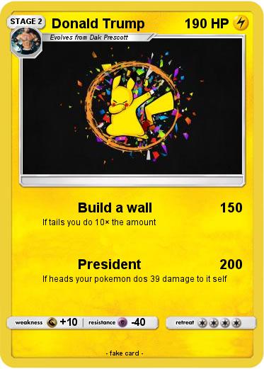 Pokemon Donald Trump