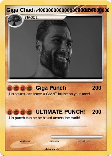 Pokemon Giga Chad