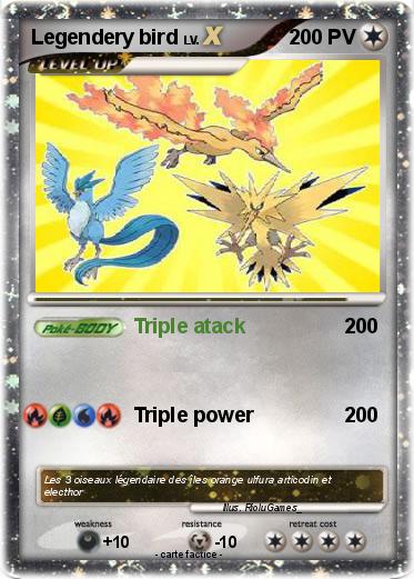 Pokemon Legendery bird