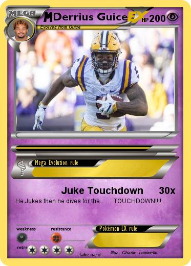 Pokemon Derrius Guice