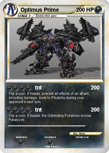 Pokemon Optimus Prime