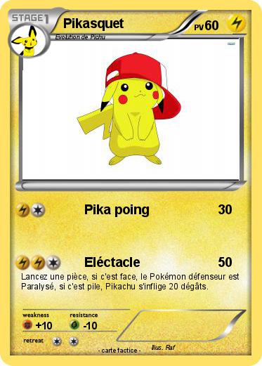 Pokemon Pikasquet