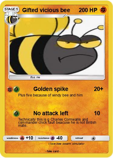 Pokemon Gifted vicious bee