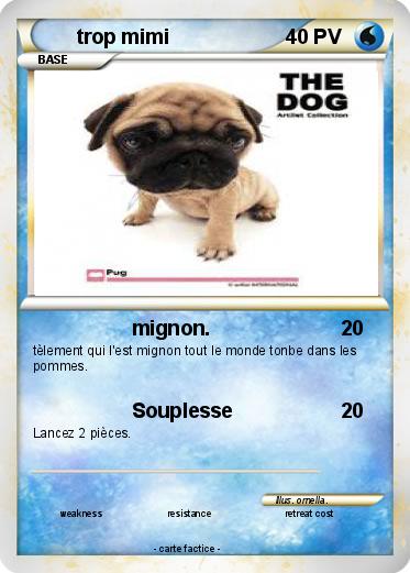 Pokemon trop mimi