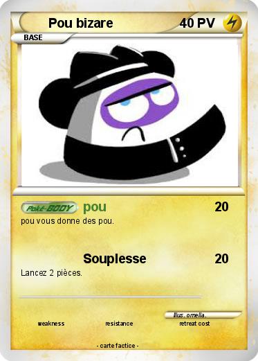 Pokemon Pou bizare