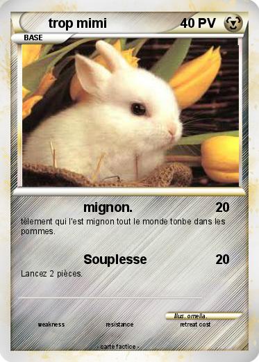 Pokemon trop mimi