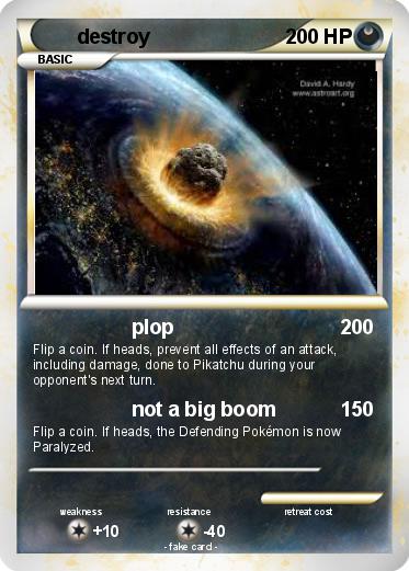 Pokemon destroy