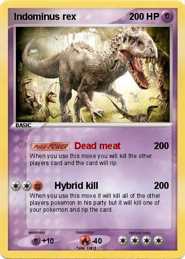 Pokemon Indominus rex
