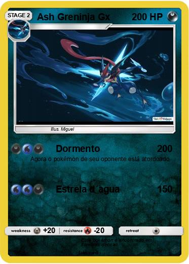 Pokemon Ash Greninja Gx