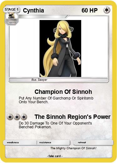 Pokemon Cynthia