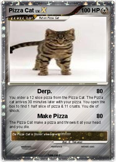 Pokemon Pizza Cat