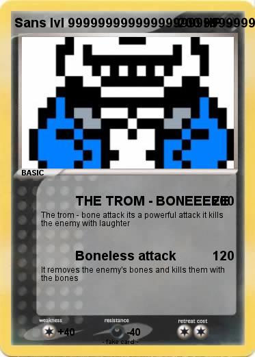 Pokemon Sans lvl 99999999999999999999999999999999999999999999