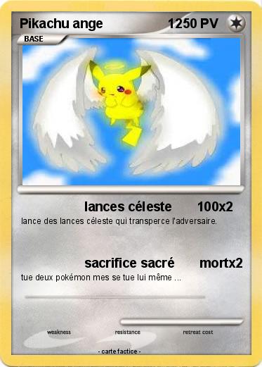Pokemon Pikachu ange                  12