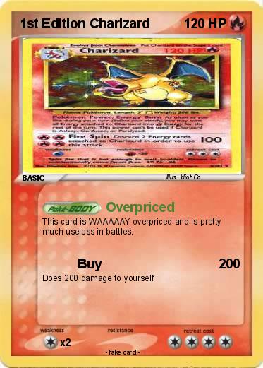 Pokemon 1st Edition Charizard