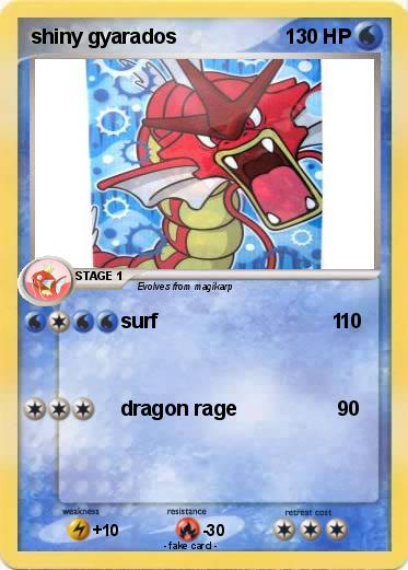 Pokemon shiny gyarados