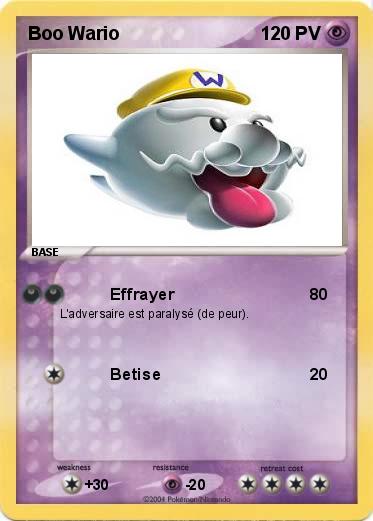 Pokemon Boo Wario