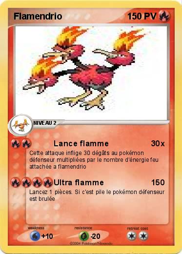 Pokemon Flamendrio