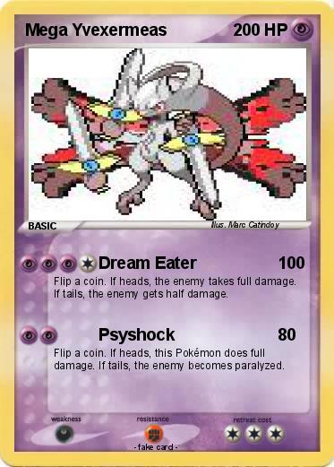 Pokemon Mega Yvexermeas