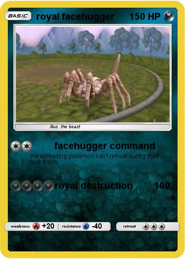 Pokemon royal facehugger