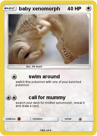 Pokemon baby xenomorph