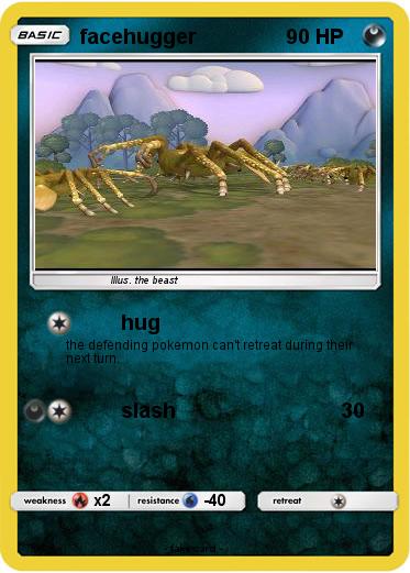 Pokemon facehugger