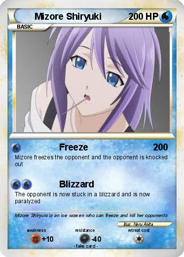 Pokemon Mizore Shiryuki