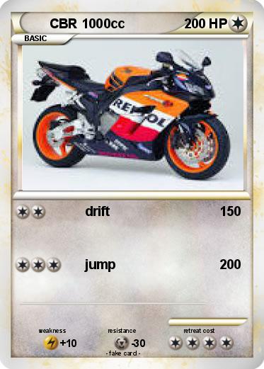 Pokemon CBR 1000cc