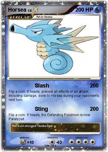 Pokemon Horsea