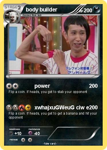 Pokemon body builder