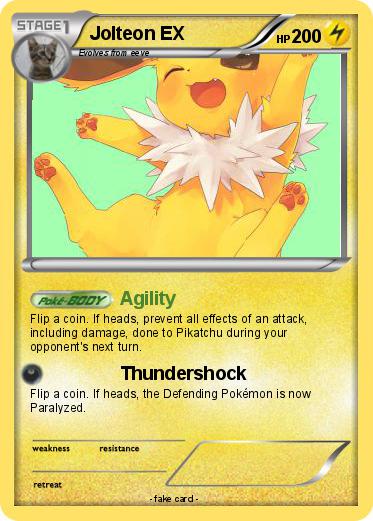 Pokemon Jolteon EX