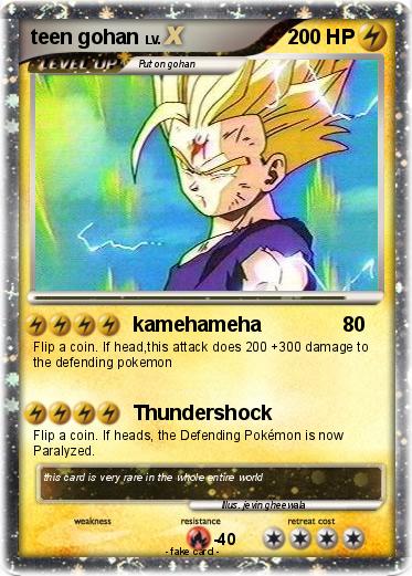 Pokemon teen gohan