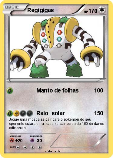 Pokemon Regigigas