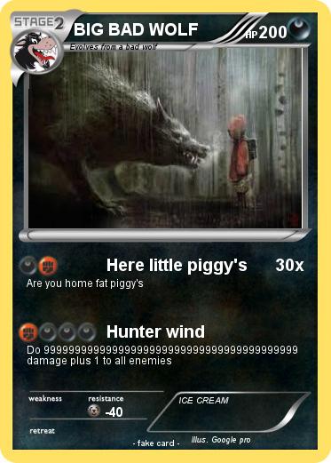 Pokemon BIG BAD WOLF