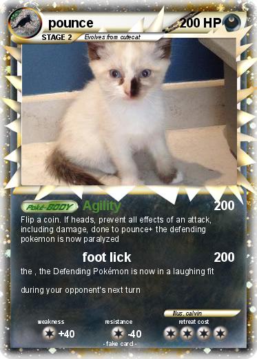 Pokemon pounce