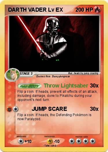 Pokemon DARTH VADER Lv EX