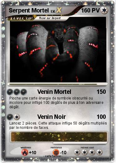 Pokemon Serpent Mortel