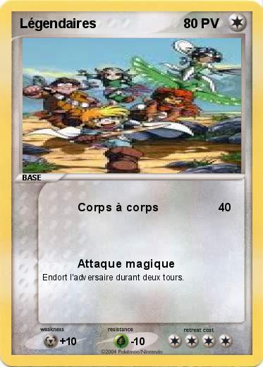 Pokemon Légendaires