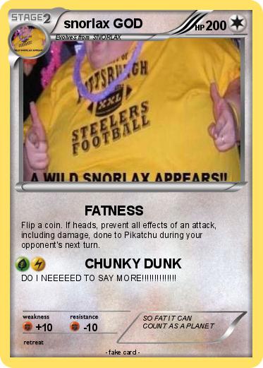 Pokemon snorlax GOD