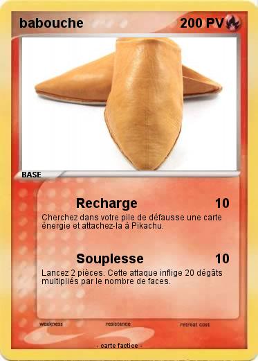 Pokemon babouche