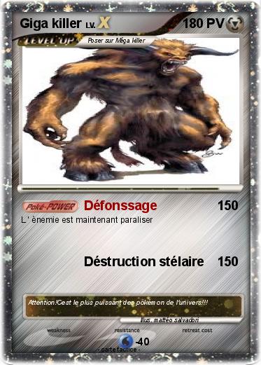 Pokemon Giga killer