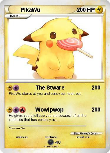 Pokemon PIkaWu