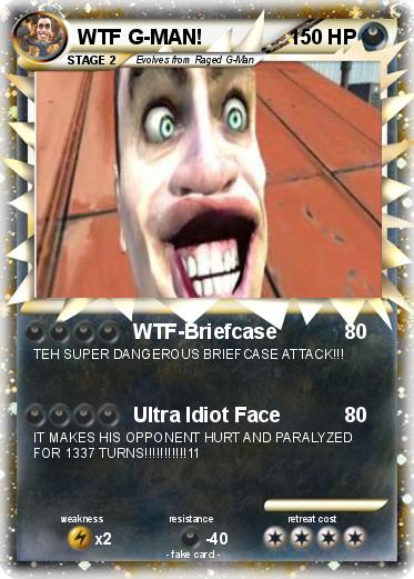 Pokemon WTF G-MAN!