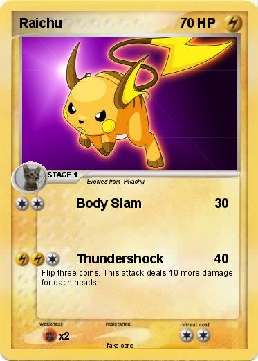Pokemon Raichu
