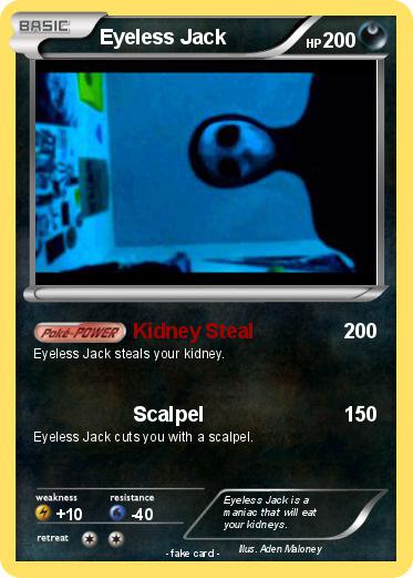 Pokemon Eyeless Jack