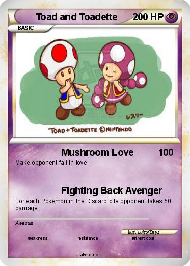 Pokemon Toad and Toadette